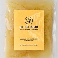 Костный куриный бульон с ежовиком в Biotic Food