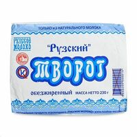 Творог Рузское молоко обезжиренный Бзмж в Азбука Вкуса Экспресс Меню