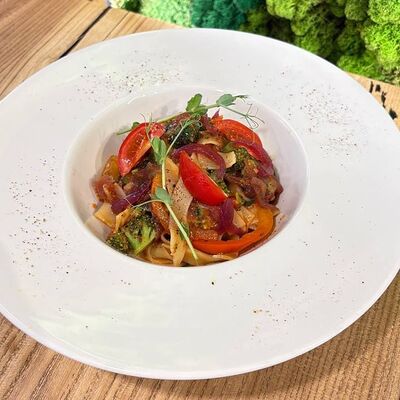 Фетучини вегетарианская в Кофестория по цене 720 ₽