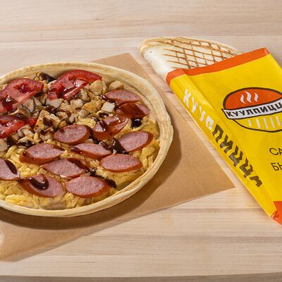 Закрытая пицца Барбекю в Шаурма Куулпицца по цене 399 ₽