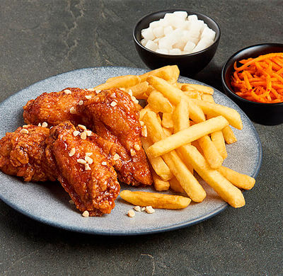 Комбо для одного Стандарт Крылья в Kannam Chicken по цене 399