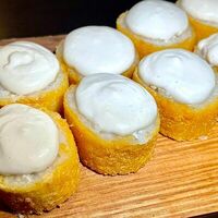 Ролл горячий Цезарь в Кафе Панда