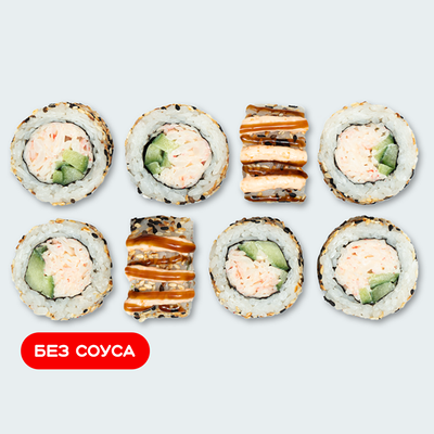 Аляска с крабом в Суши Сет по цене 519 ₽
