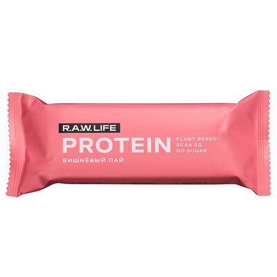 Батончик Raw Life Protein Вишнёвый пай в Даблби по цене 190 ₽