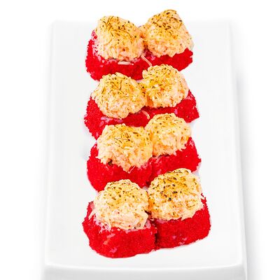 Ролл Flame с лососем в Марлин по цене 1140 ₽