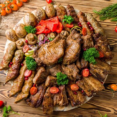 №6 Шашлычный Сет Mix на 10 персон в Шашлык Красногорск по цене 15250 ₽