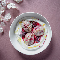 Манты с вишней в Чайхона №1 Васильчуки