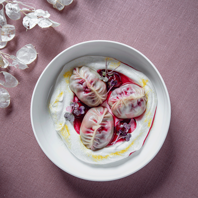 Манты с вишней в Чайхона №1 Васильчуки по цене 420 ₽