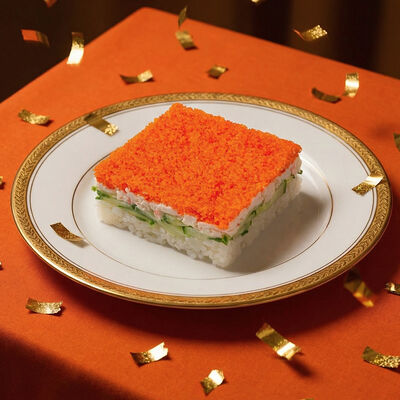 Салат Крабофорния в Много лосося по цене 400 ₽