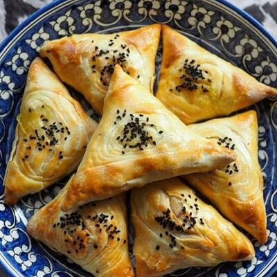 Самса говядинав Шаурма № 1 по цене 190 ₽