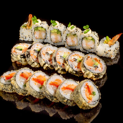 Темпура Сет в Yo! curry & sushi по цене 2550 ₽