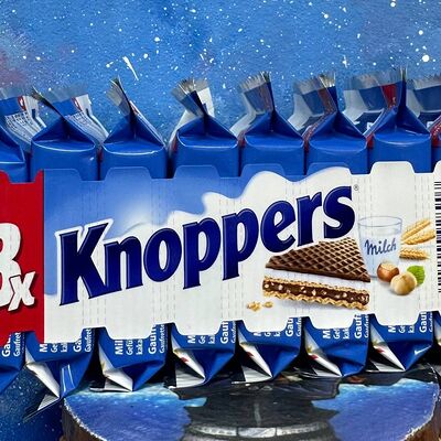 Вафли Knoppers Storck Europe в TomskGum - вкусы других стран по цене 690 ₽