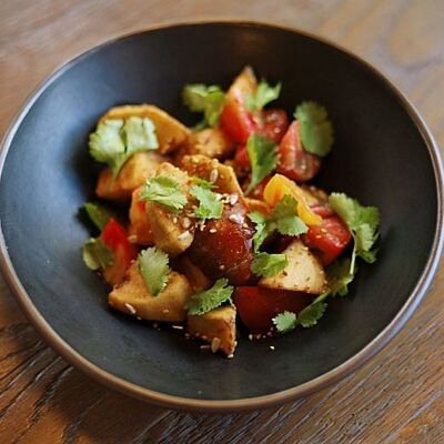 Салат из хрустящих баклажанов в Чичико по цене 790 ₽