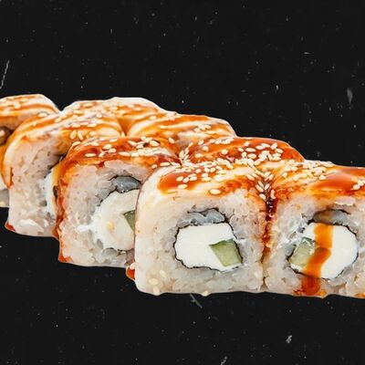 Филадельфия под угрем в Monkey Sushi по цене 640 ₽