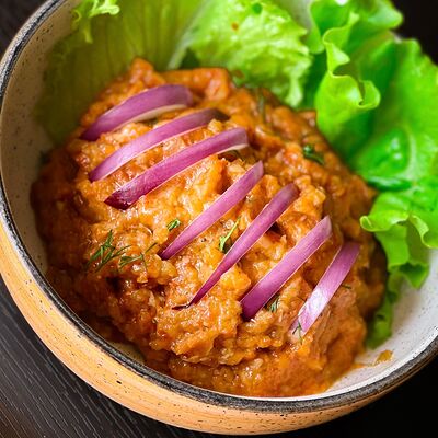 Икра из жареных овощей в Навруз по цене 375 ₽