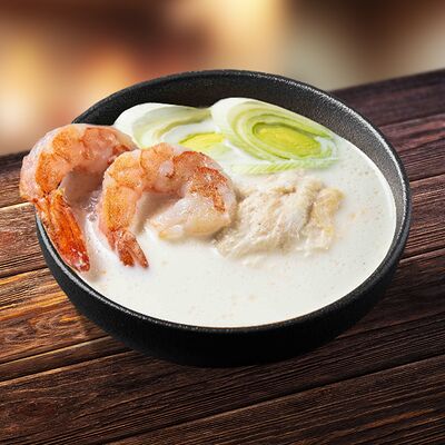 Сливочный суп с креветкой в Суши Рай по цене 549 ₽