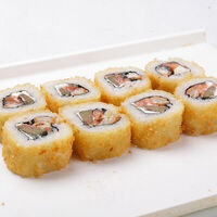 Горячий ролл Сяке темпура в Готисо