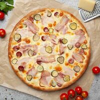 Охотничья на пышном тесте в Papa Pizza