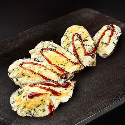 Мидии в чесночном соусе с укропом в Царица Роллов по цене 735 ₽