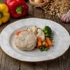 Куриный биточек с брокколи и с овощами на пару в Кулинарная лавка Два Гуся по цене 429