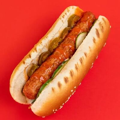 Хот дог острый в Dener по цене 430 ₽