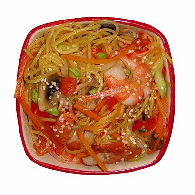 Сомэн с креветками в Sushiwoker по цене 580 ₽