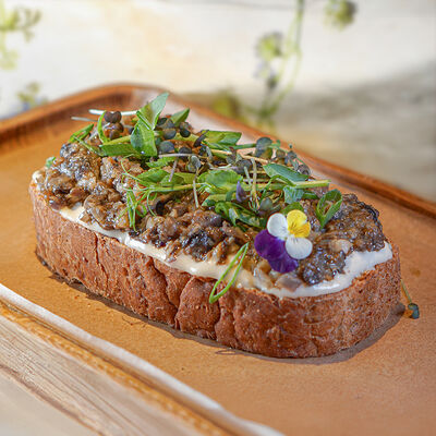 Брускетта с грибами в Ива по цене 885 ₽