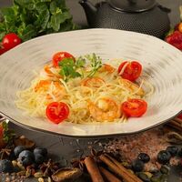 Паста с креветкой в By Chef