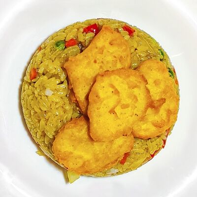 Тяхан с наггетсами в Суши Хаус по цене 270 ₽