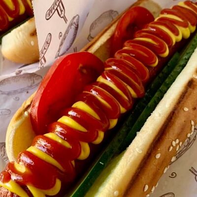 Хот-дог Барбекю большой в Настроение вкуса ФАСТФУД по цене 368 ₽