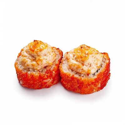 Запеченный ролл с крабом в Sushihome74 по цене 359 ₽