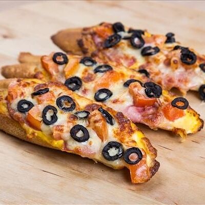 Брускетта с ветчиной в Pizzaroni по цене 399 ₽