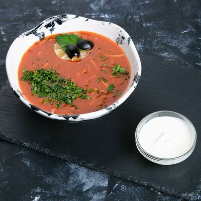 Солянка мясная сборная в География по цене 460 ₽