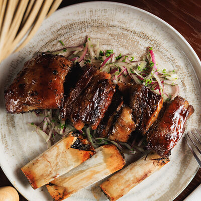 Говяжьи ребра на гриле в Дева по цене 1830 ₽