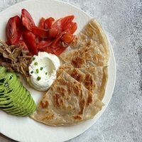 Большой завтрак U.bistro с форельюв u.bistro