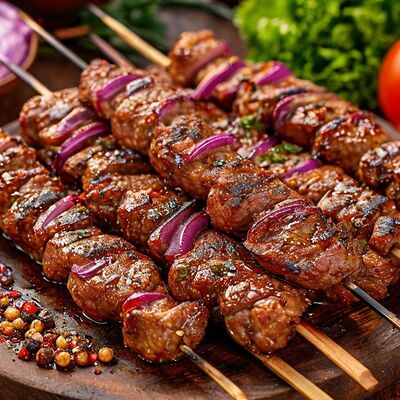 Шашлык из свиной шеи в РАКИДОНА по цене 620 ₽