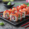 Логотип кафе Red Set Sushi