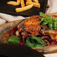 Лосось с ташмиджабом в Hookah time