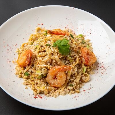 Пад-тай с креветками в Том Ям бар по цене 890 ₽