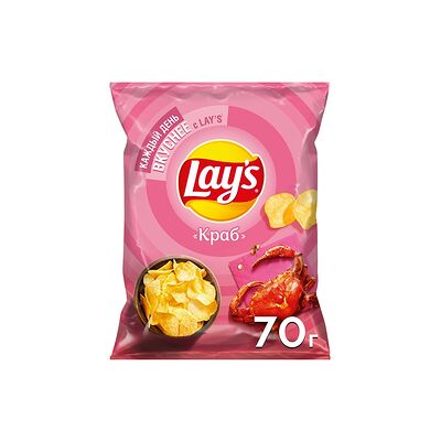 Чипсы Lay's Краб в Шаурма &Гриль Халяль по цене 140 ₽