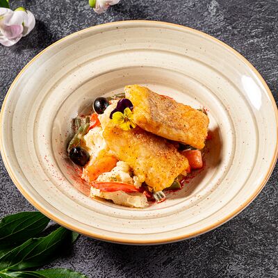 Треска с овощами в Мускат по цене 975 ₽