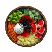 Поке Калифорния с креветками в Poke Bowl