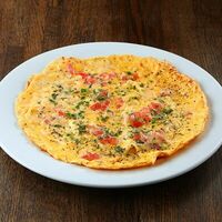 Омлет на сковороде в Craft Lab Cafe