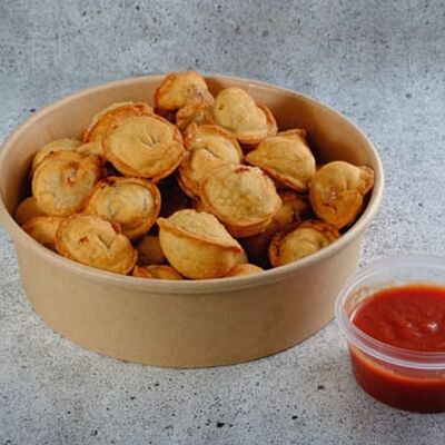 Пельмени домашние фри в Перчим & солим по цене 490 ₽