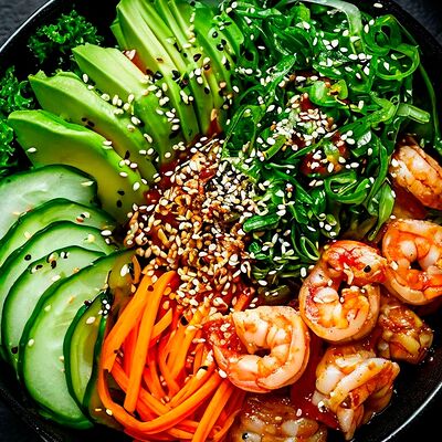 Поке с креветками в Суши мастер по цене 739 ₽