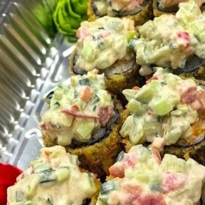 Жаренные ролл фудзи в Ymi по цене 486 ₽