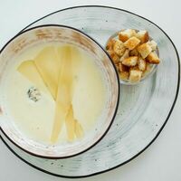 Сырный суп с горгонзолой в Semplice