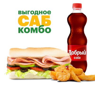 Комбо Ветчина 15 см в Subway по цене 500 ₽