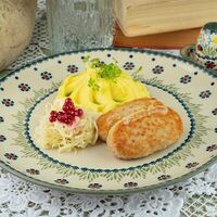 Куриные зразы с картофельным пюре в Мари Vanna