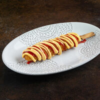 Хрустящий корн-дог с сосиской и сыром в Город детей